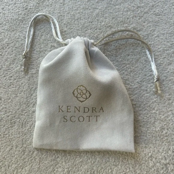 Kendra Scott Gold Hoop Earrings “Adeline Hoop” - Picture 8 of 11